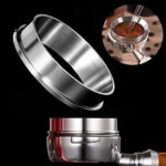 Brewalsa 57.5mm Stainless Steel Espresso Dosing Funnel / Ring Fits Lelit Anita & 57mm Portafilters