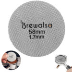 Puck Screen 58mm Size Stainless Steel for 58mm Portafilters for Consistent Extraction