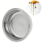 Brewalsa 51mm Non-Pressurized Filter Basket Single Cup, Fits 51mm Portafilters