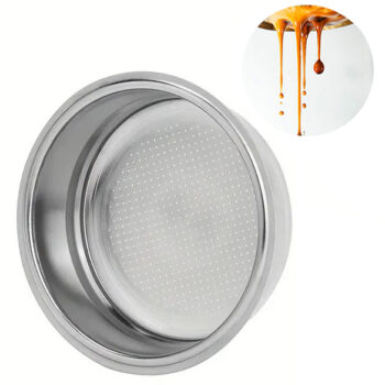 Brewalsa 51mm Non-Pressurized Filter Basket Single Cup, Fits 51mm Portafilters