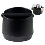Brewalsa 6-Inch Espresso Knock Box Large Coffee Knock Bin for Home & Caf? Use
