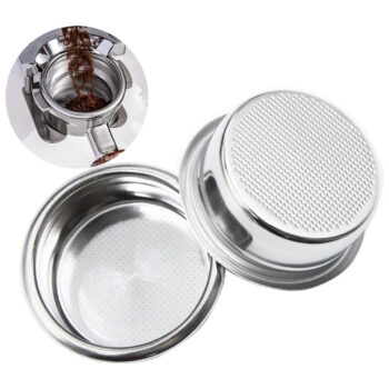 Brewalsa 54mm Stainless Steel Espresso Filter Basket Compatible with Breville Portafilters