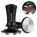 Brewalsa 58mm Spring Loaded Espresso Tamper Coffee Tool for Baristas - Rancilio, Gaggia, E61 Series