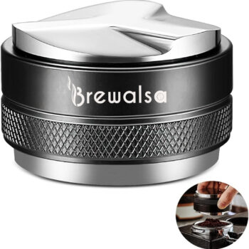 Brewalsa 54mm Dual Head Coffee Distributor & Tamper Compatible with Breville Espresso Machines