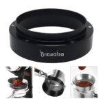 Brewalsa 58mm Magnetic Coffee Dosing Funnel/Ring Fits 58mm Portafilters