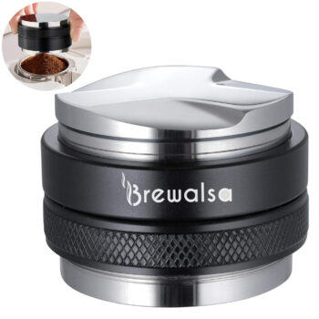 51mm Distributor and Tamper Dual Function 2in1 Espresso Tool Fits with 51mm Portafilters