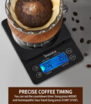 0001BA coffee scale blue light