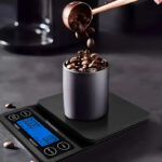 0001BA coffee scale blue light
