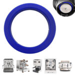 Brewalsa 58mm E61 & Gaggia Group Head Gasket Blue Silicone, Leak-Free, Compatible