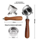 01 51mm dual spout portafilter